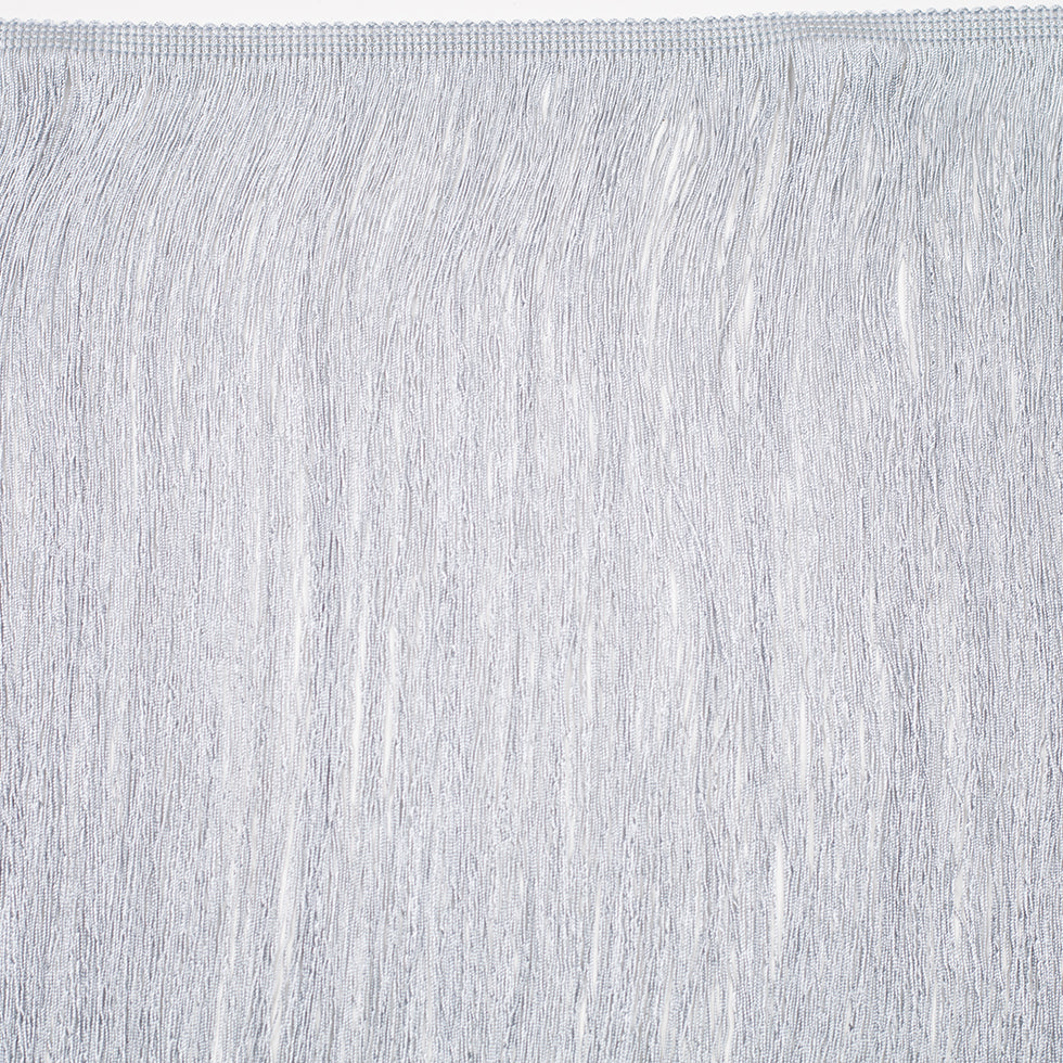 16" European Silver Chainette Fringe Trim