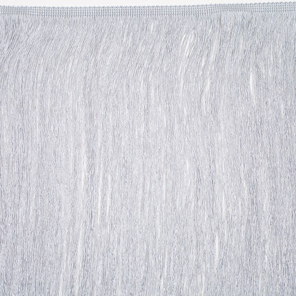 16" European Silver Chainette Fringe Trim