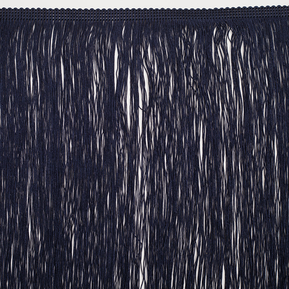 16 European Dark Blue Chainette Fringe Trim