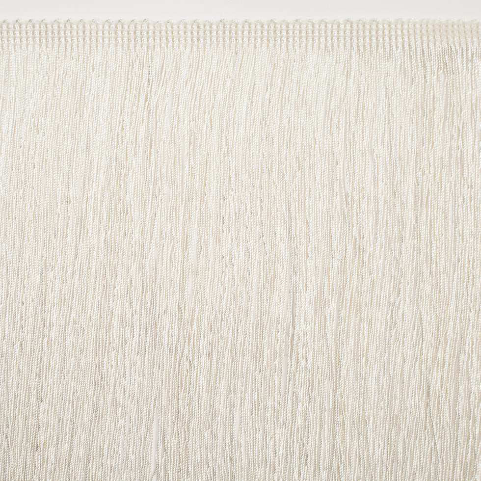 16" European Ecru Chainette Fringe Trim