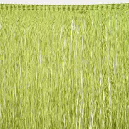 16" European Lime Green Chainette Fringe Trim