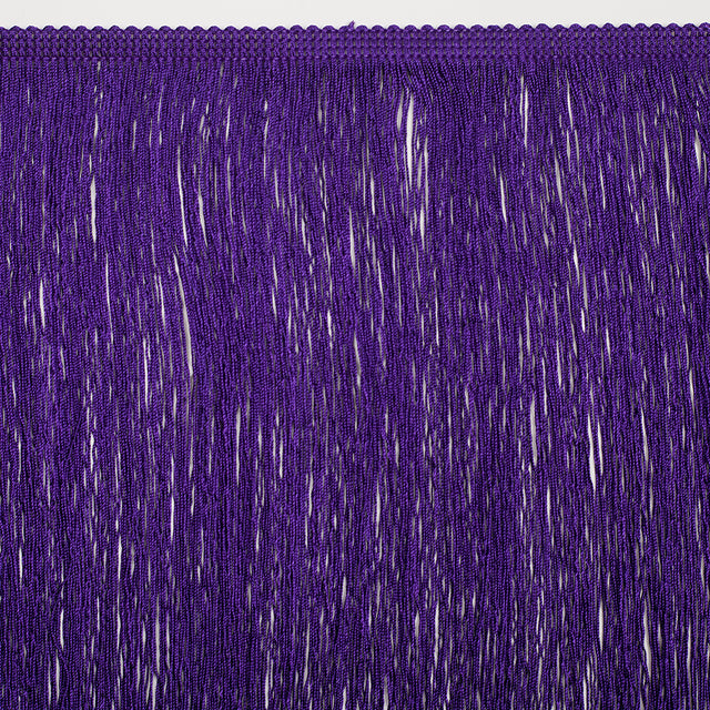 16 European Purple Chainette Fringe Trim