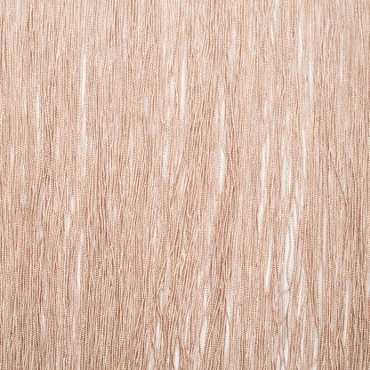 16 European Champagne Chainette Fringe Trim - Folded