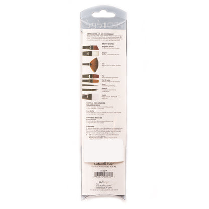 Natural Hair Handle Brush Detail