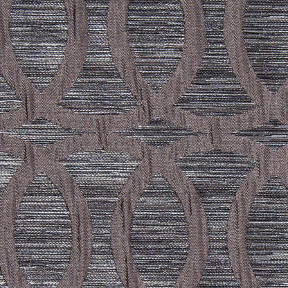 Chrome Entwined Circles Brocade Detail