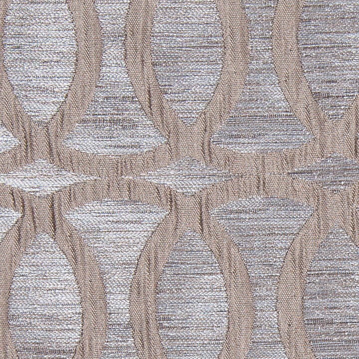 Champagne Entwined Circles Brocade Detail