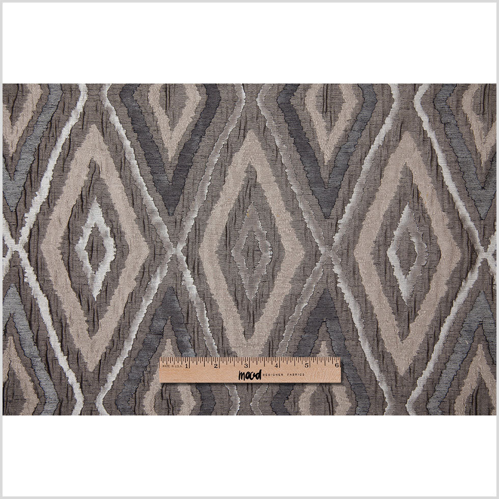 Chrome Dramatic Diamonds Brocade - Full