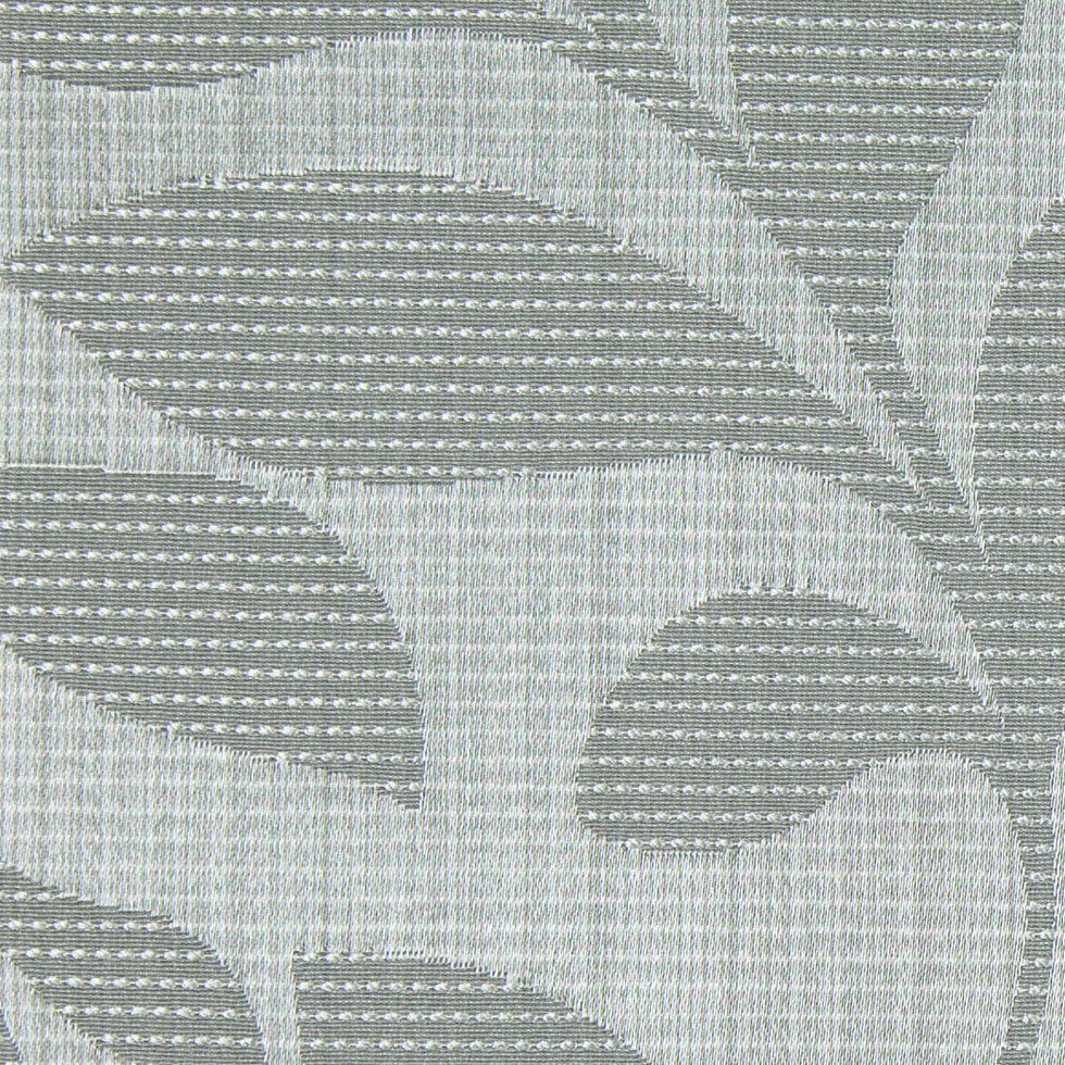 Slate Satiny Woven Leaves Jacquard Detail