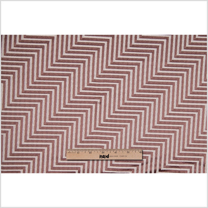 Brown Diagonal Herringbone Jacquard - Full
