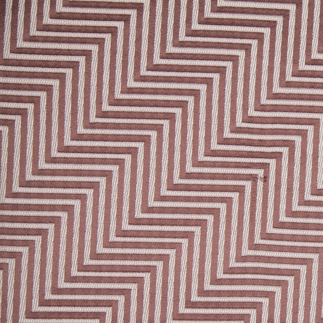 Brown Diagonal Herringbone Jacquard