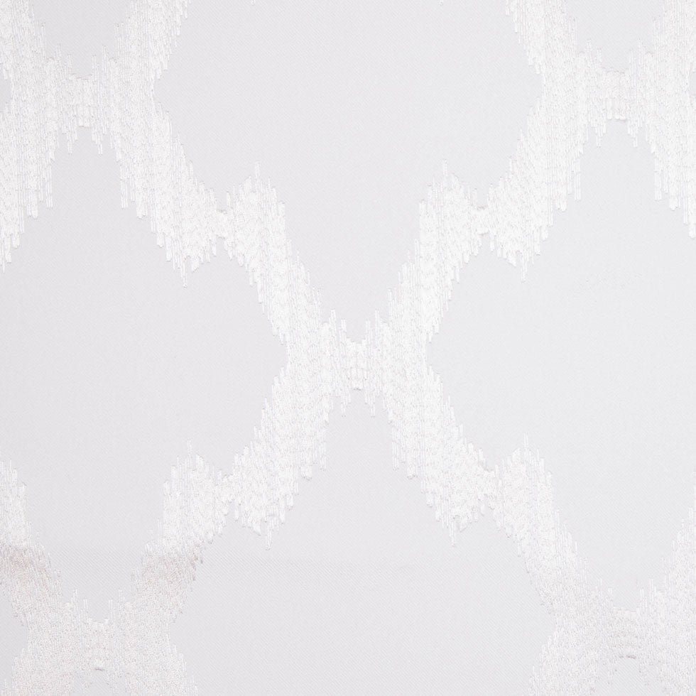 Pearl Embroidered Diamonds Woven