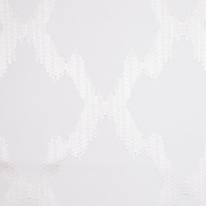 Pearl Embroidered Diamonds Woven