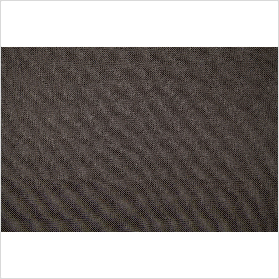 Charcoal Linen-Like Solid Woven Full