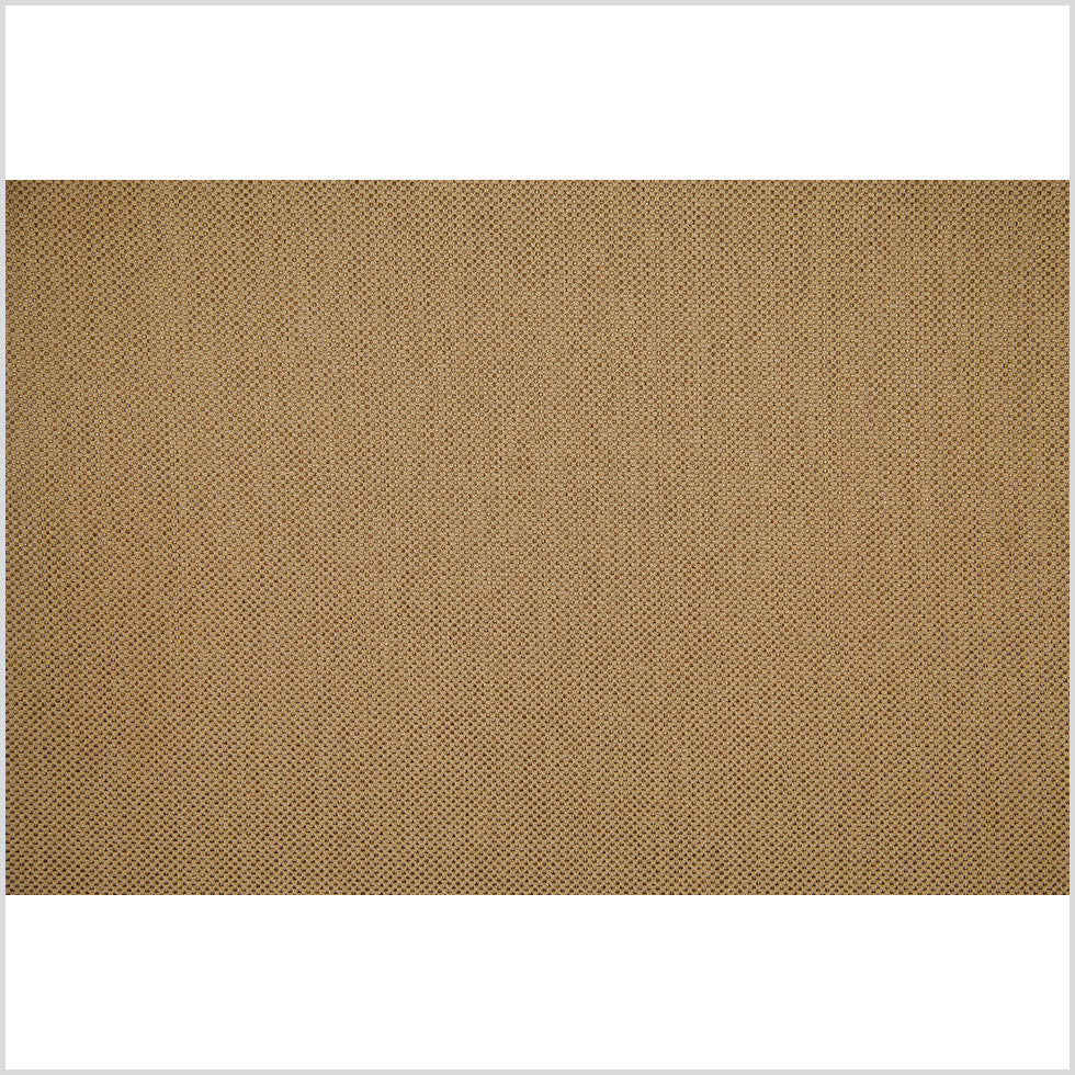 Coffee Linen-Like Solid Woven - Full