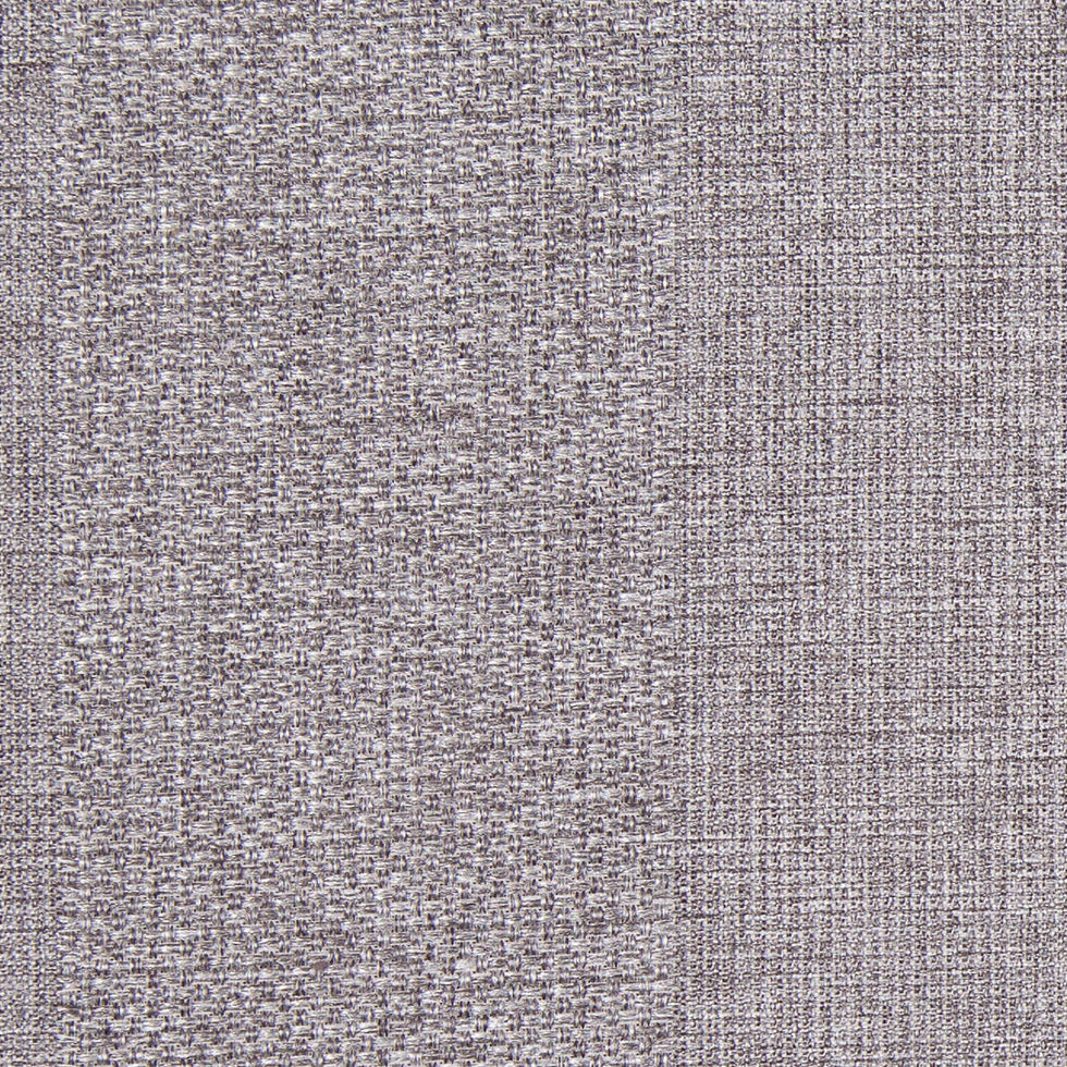 Heathered Gray Wides Stripes Linen-Like Woven - Detail