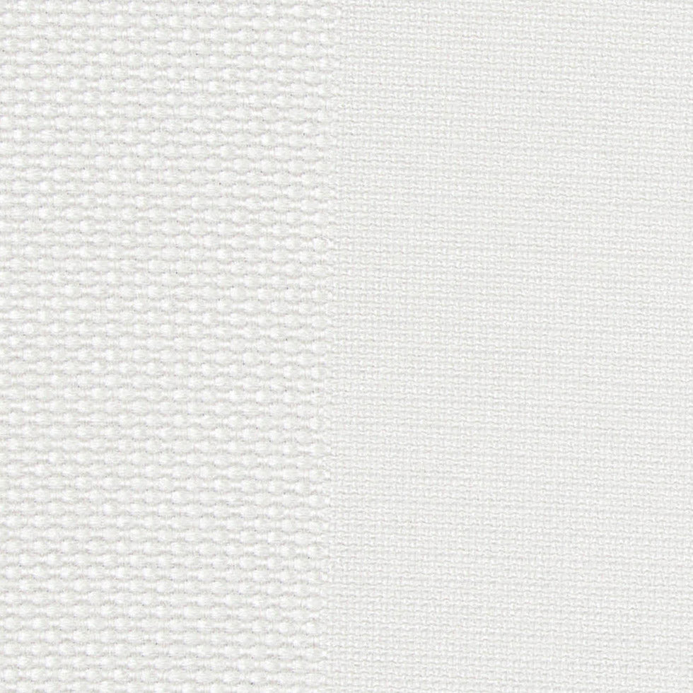 Ivory Wides Stripes Linen-Like Woven - Detail