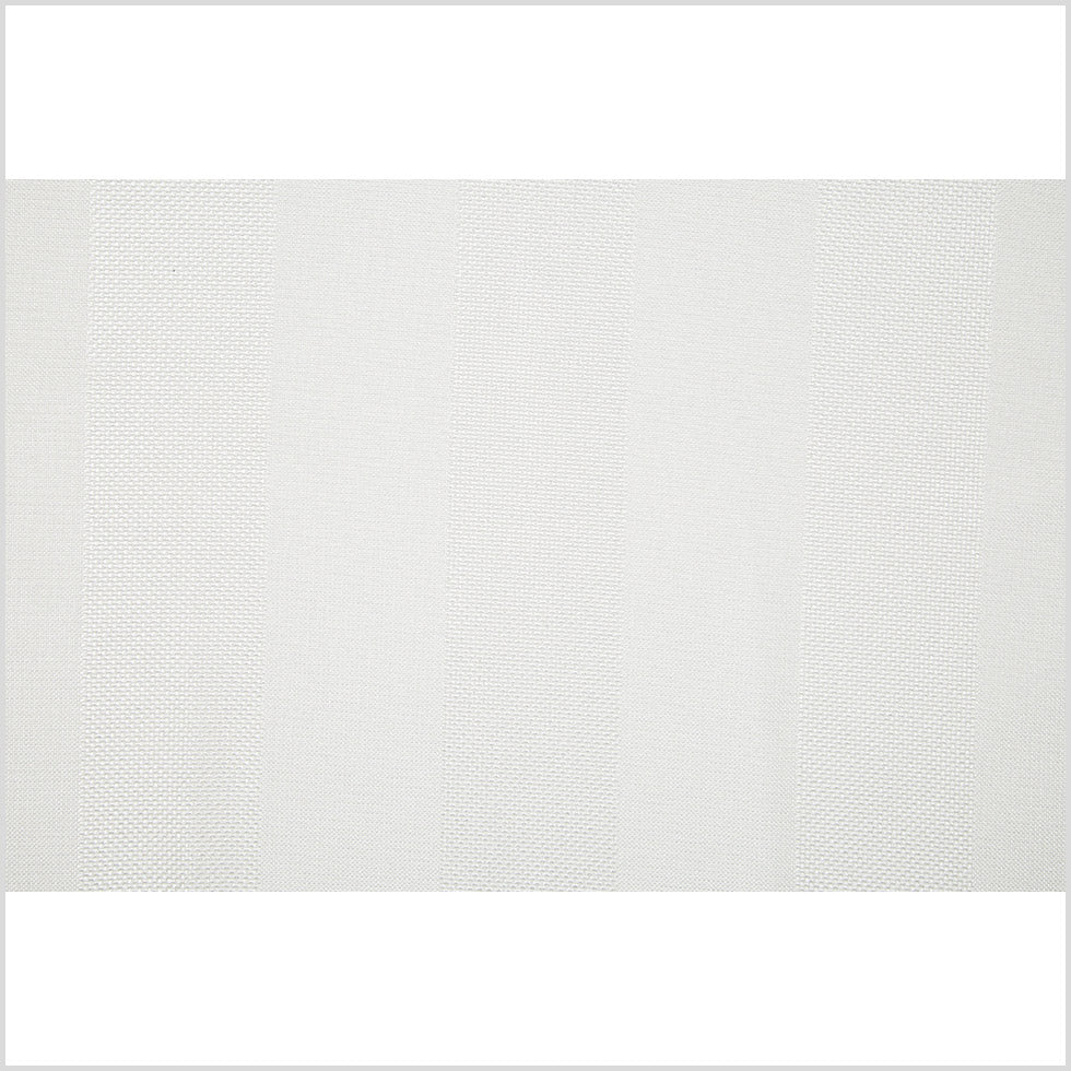 Ivory Wides Stripes Linen-Like Woven - Full