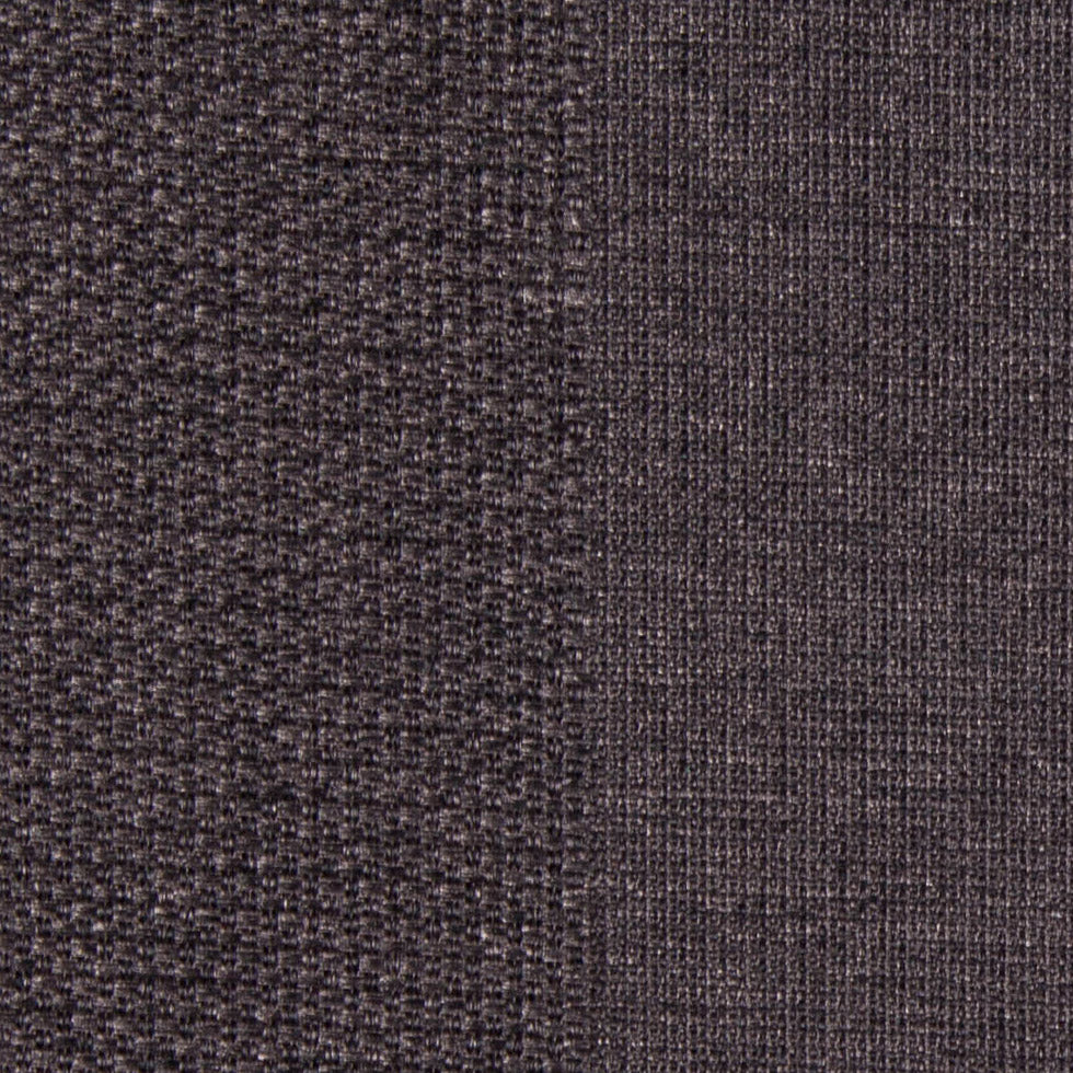 Charcoal Wides Stripes Linen-Like Woven - Detail