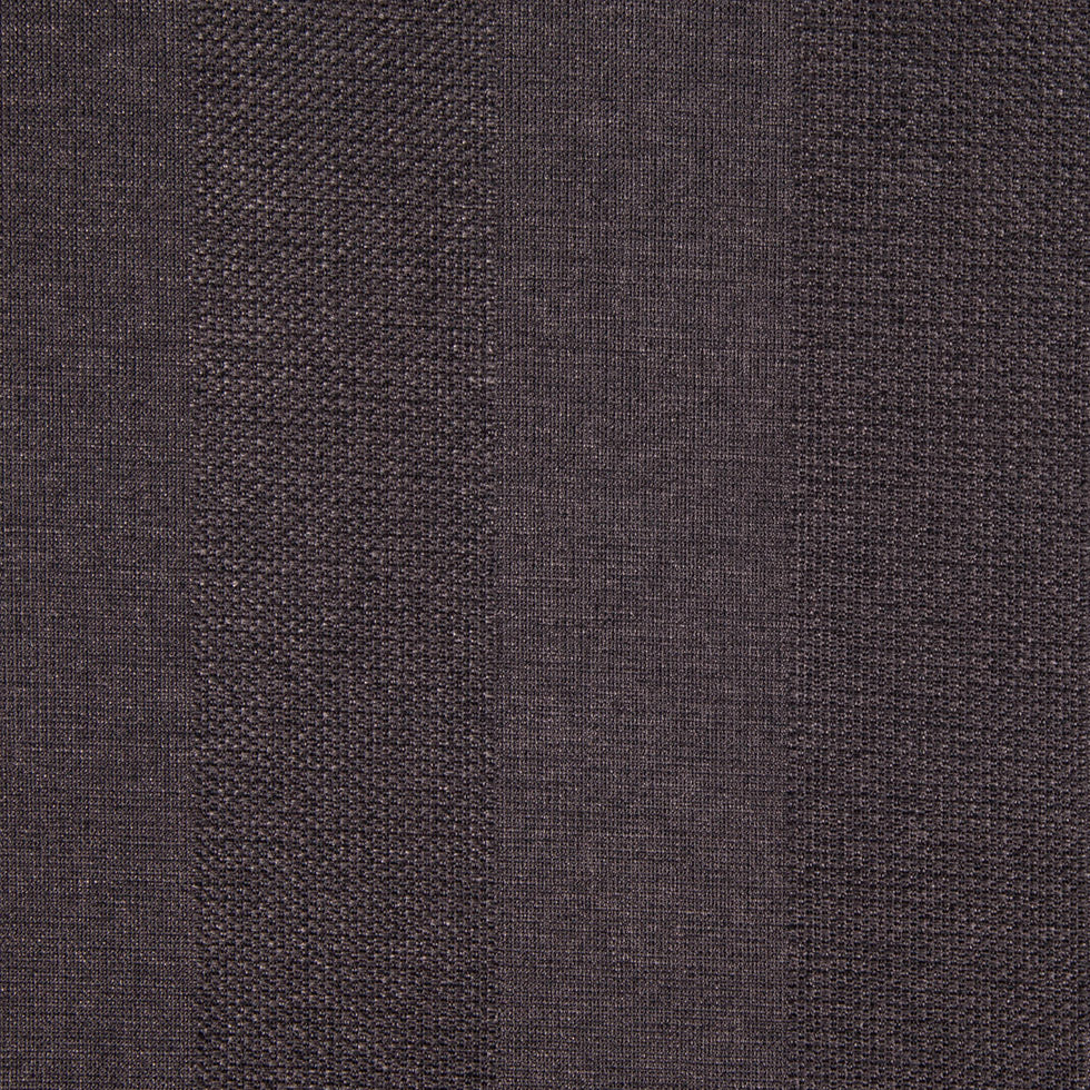 Charcoal Wides Stripes Linen-Like Woven