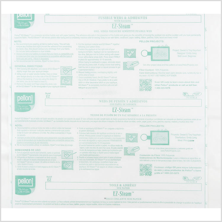 template--25130090922057__main-Pellon One-Sided Fusible Web w/ Paper Backing