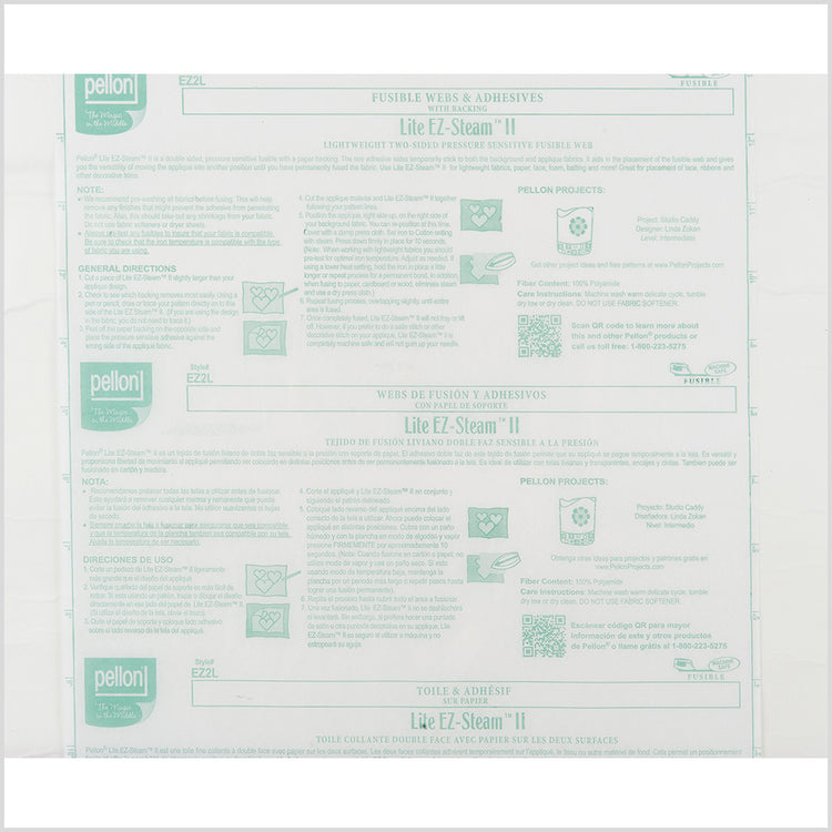 template--25130090922057__main-Pellon Lite Two-Sided Fusible Web w/ Paper Backing
