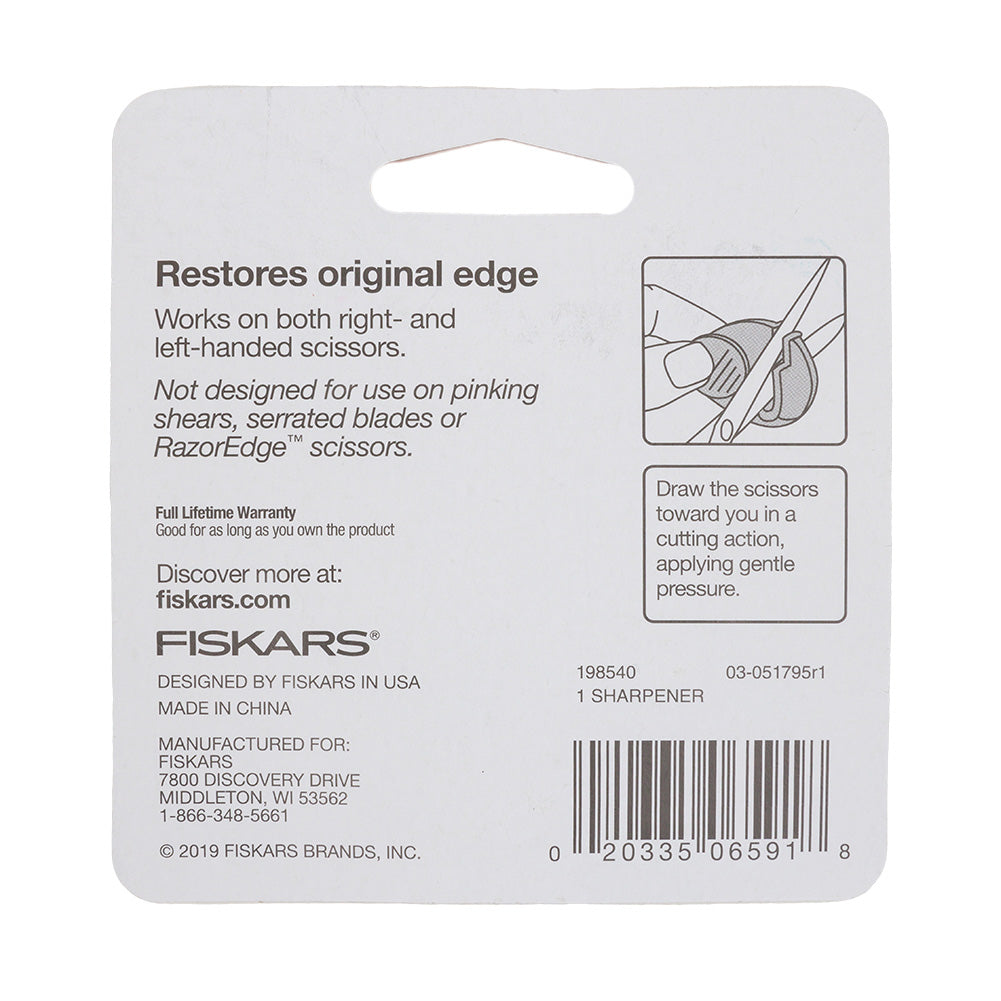 Fiskars SewSharp Scissors Sharpener Detail