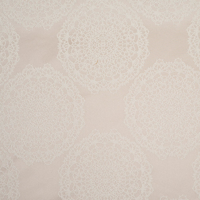 Champagne and Pale Gold Satin Jacquard