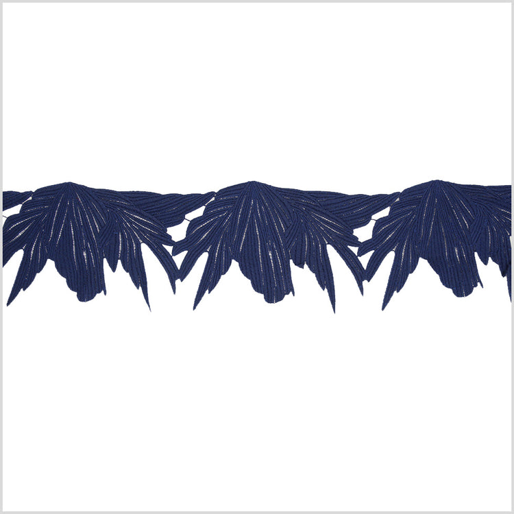 template--25130090922057__main-5" Metallic Dark Navy Lace Trim