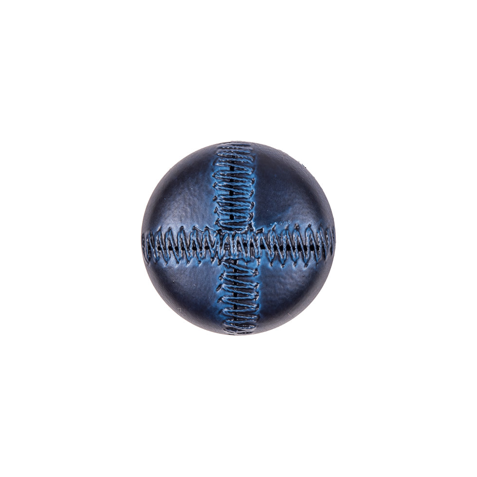Italian Navy Plastic Shank Back Button - 24L/15mm