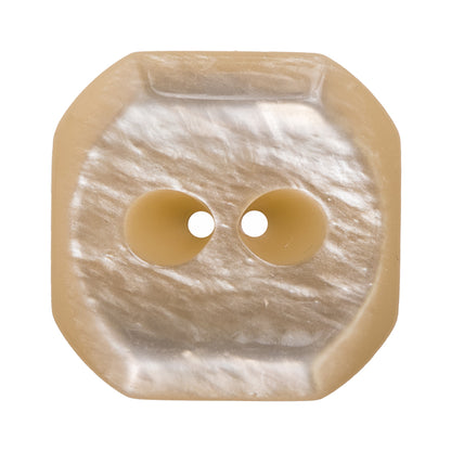 Italian Ivory Plastic Button - 54L/34mm