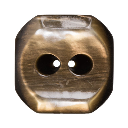 Italian Gold Plastic Button - 54L/34mm