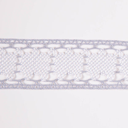 1.125 Cream Floral Lace - Detail