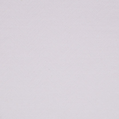 Ivory Wide Herringbone Embroidered Cotton