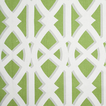 Kelly Green Geometric Heavyweight Cotton