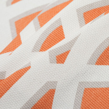 Mandarin Geometric Heavyweight Cotton - Folded