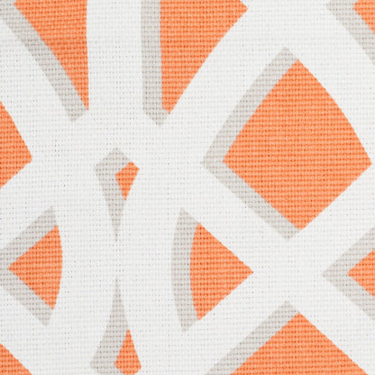 Mandarin Geometric Heavyweight Cotton - Detail