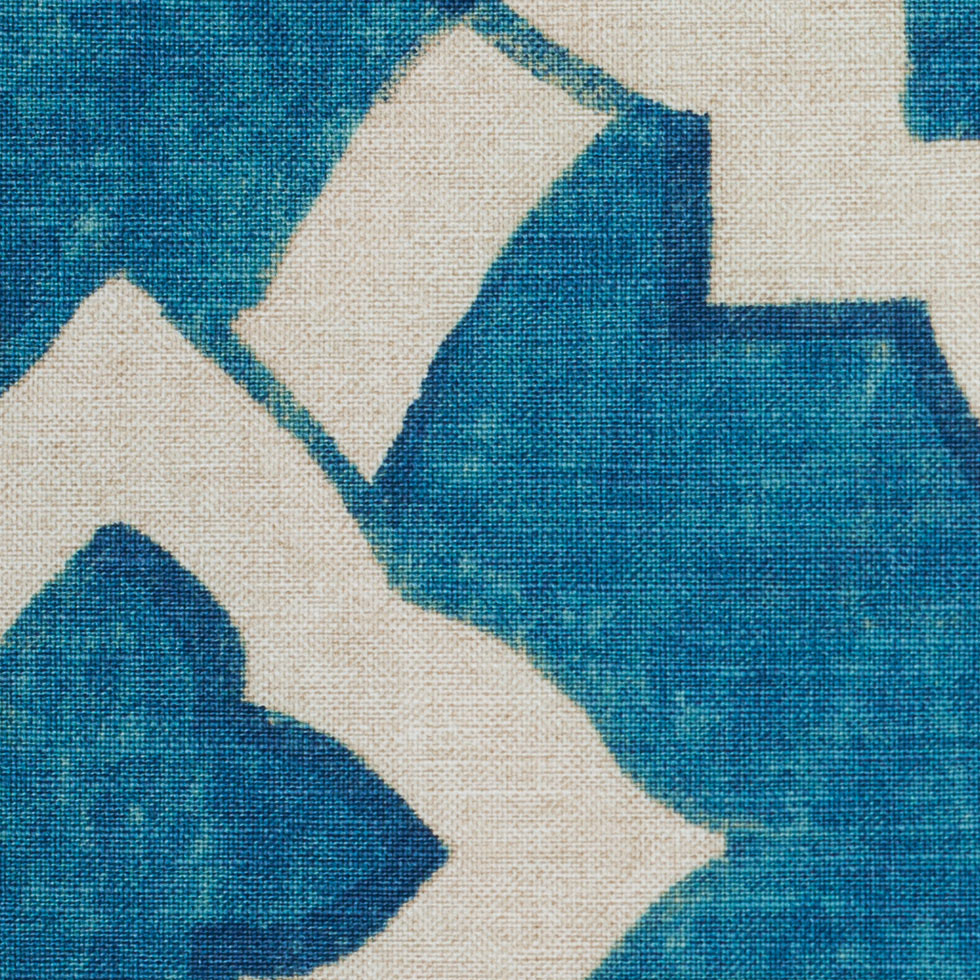 Blue Jay Artistic Twist Lightweight Cotton Woven - Detail