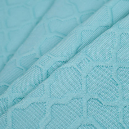 Reef Raised Lattice Pattern Cotton Woven - Folded