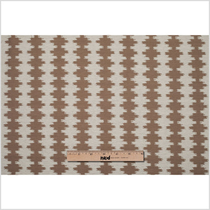 Ikat-Like Stripes Lightweight Cotton Woven Full