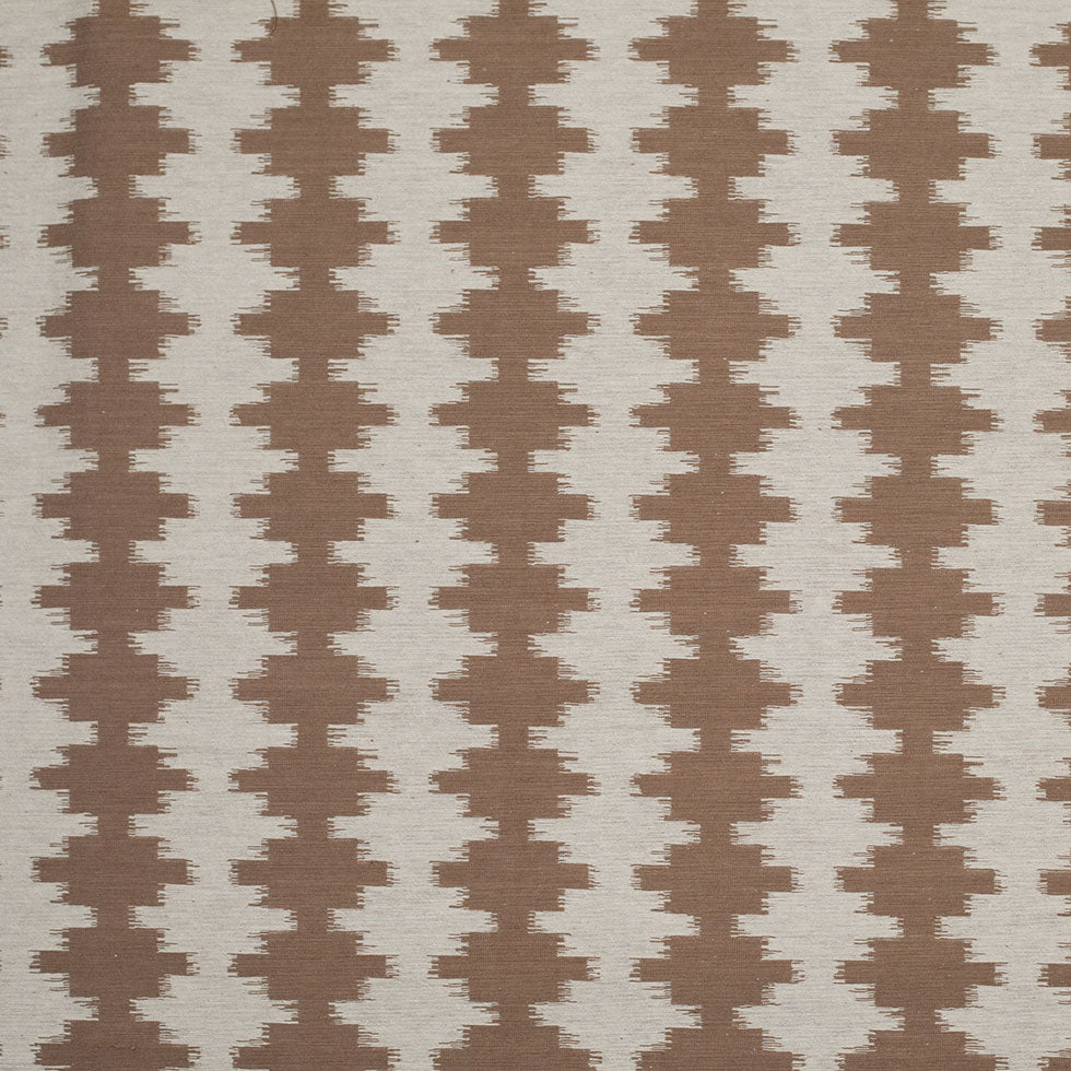 Ikat-Like Stripes Lightweight Cotton Woven