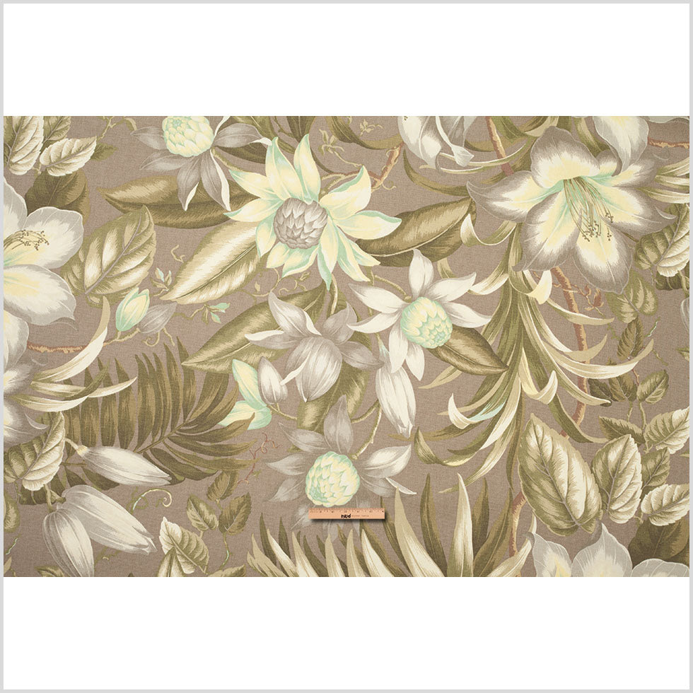 Bonfire Vintage-Style Tropical Cotton Woven Print Full