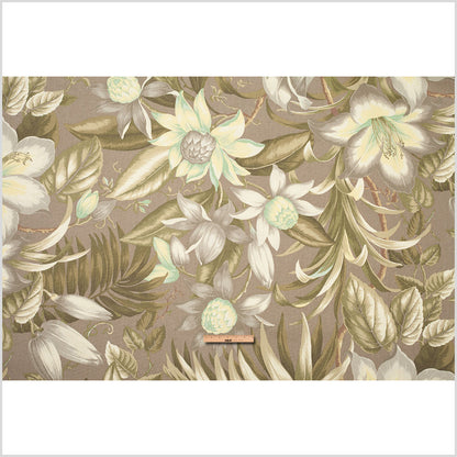 Bonfire Vintage-Style Tropical Cotton Woven Print Full