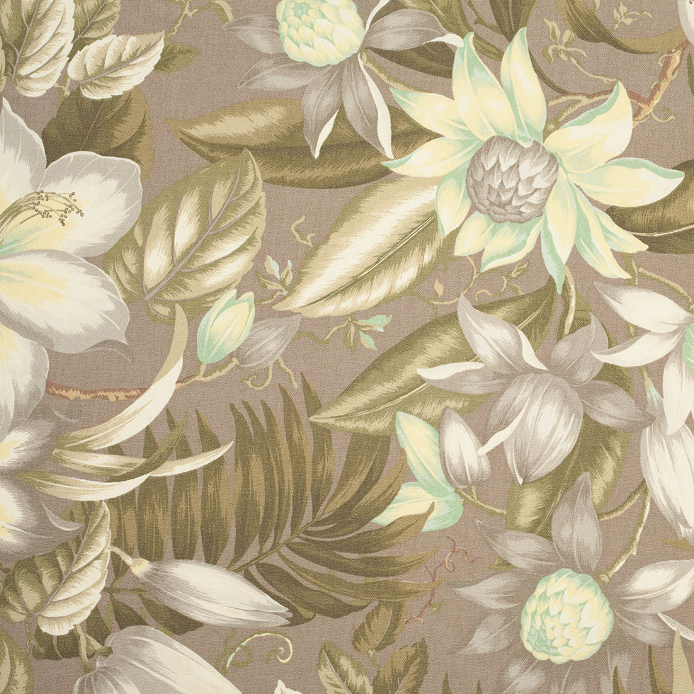 Bonfire Vintage-Style Tropical Cotton Woven Print