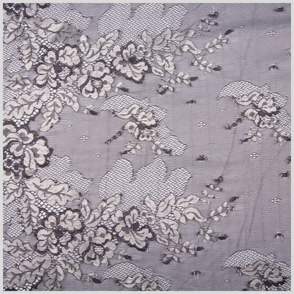 14 Black Floral Lace