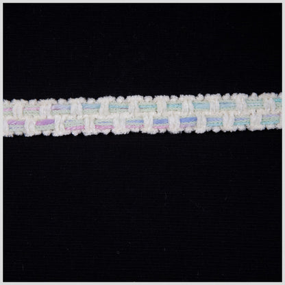 3/4" White Gimp Braid