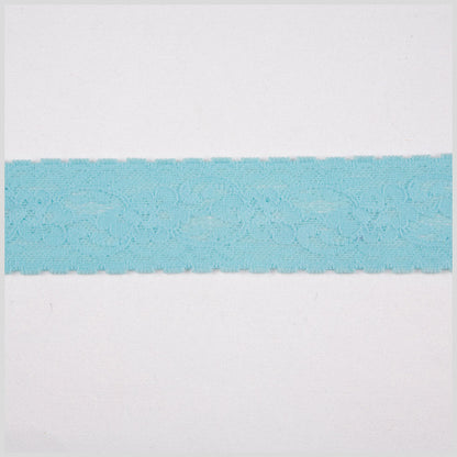 Sky Blue Stretch Lace