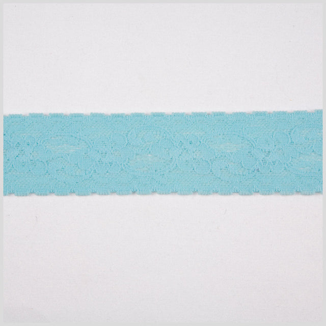 Sky Blue Stretch Lace