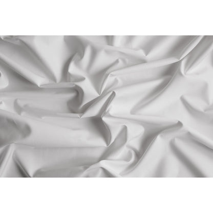Optic White Mercerized Cotton Shirting - Full