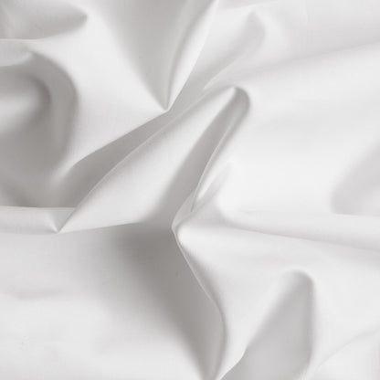 Optic White Mercerized Cotton Shirting