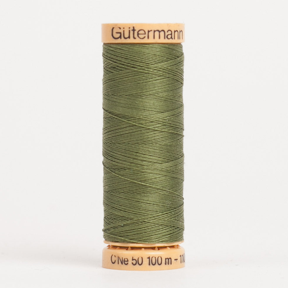 8740 Apple Green 100m Gutermann Cotton Thread